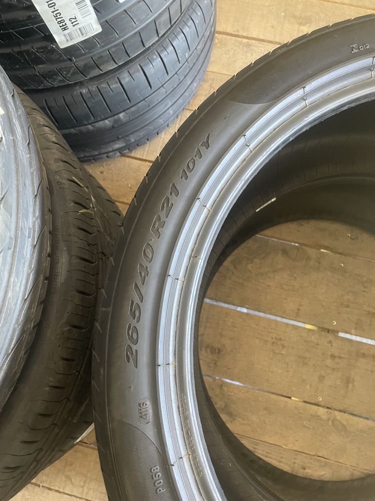 265/40/21 Pirelli 2 бр 2016 5 мм