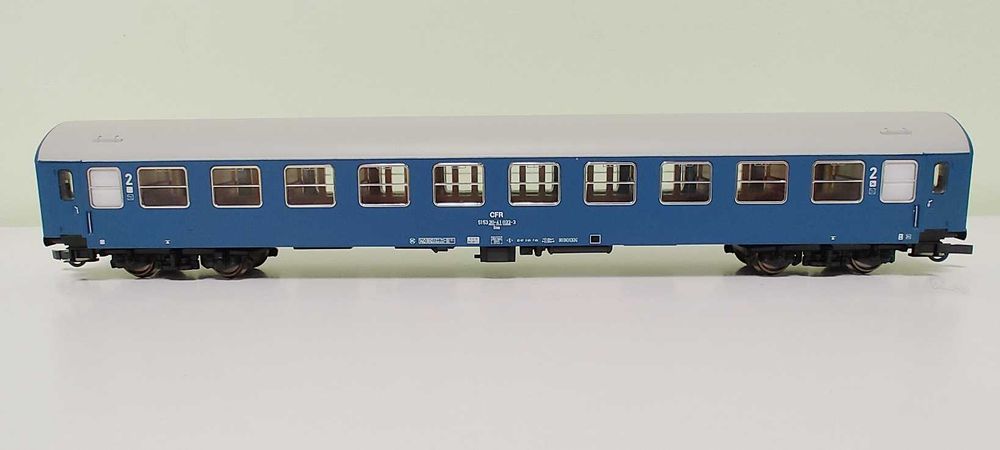 macheta vagon compartimentat CFR din setul Sachsenmodelle 14009 H0