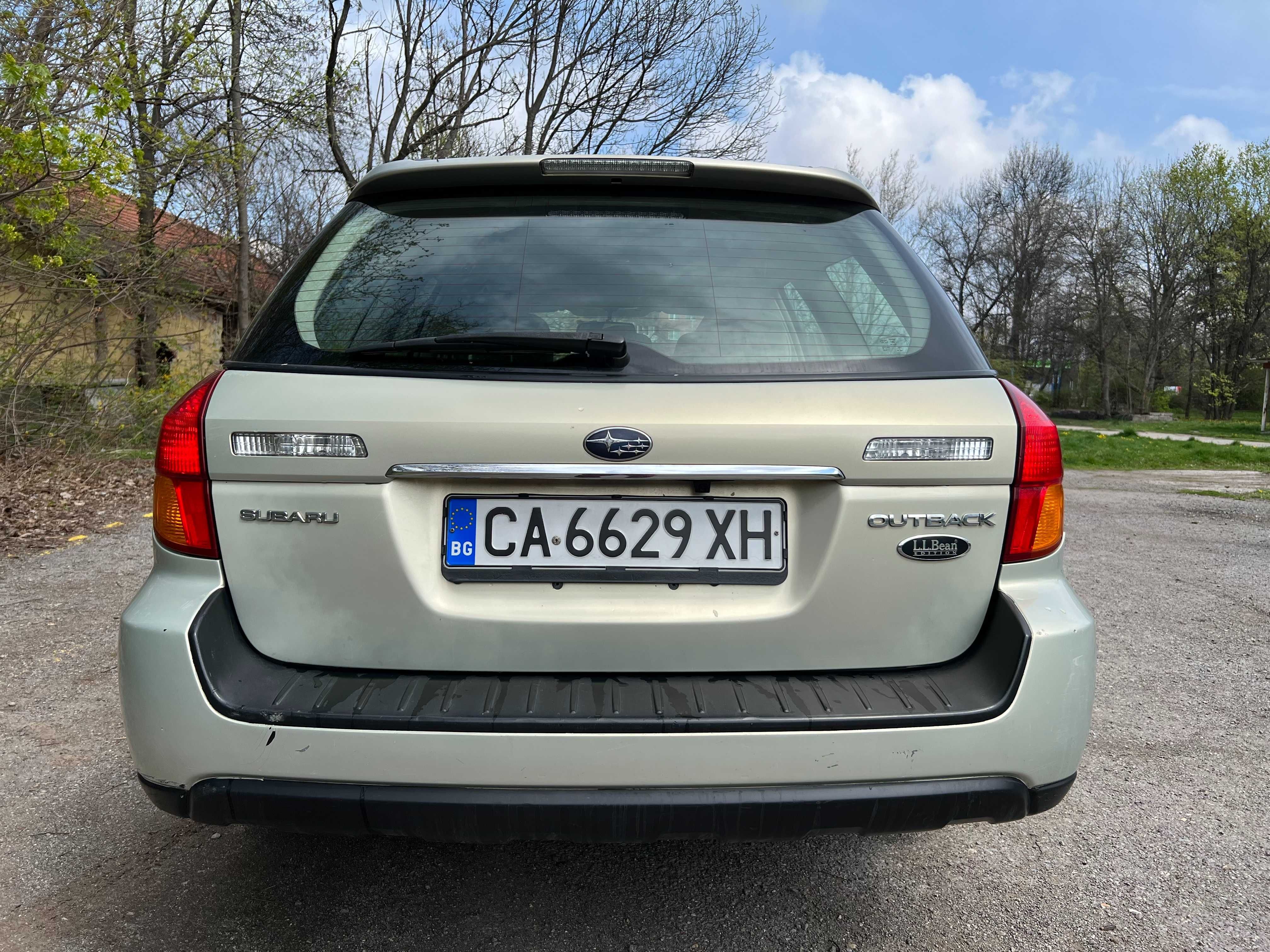 Subaru Outback 2007г без ръжди LL BEAN 2.5 GAS Romano
