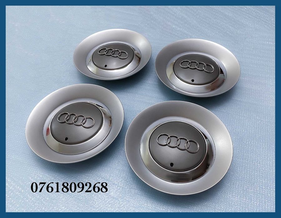 Set 4 capace gri 150mm 8E0601165 jante aliaj Audi