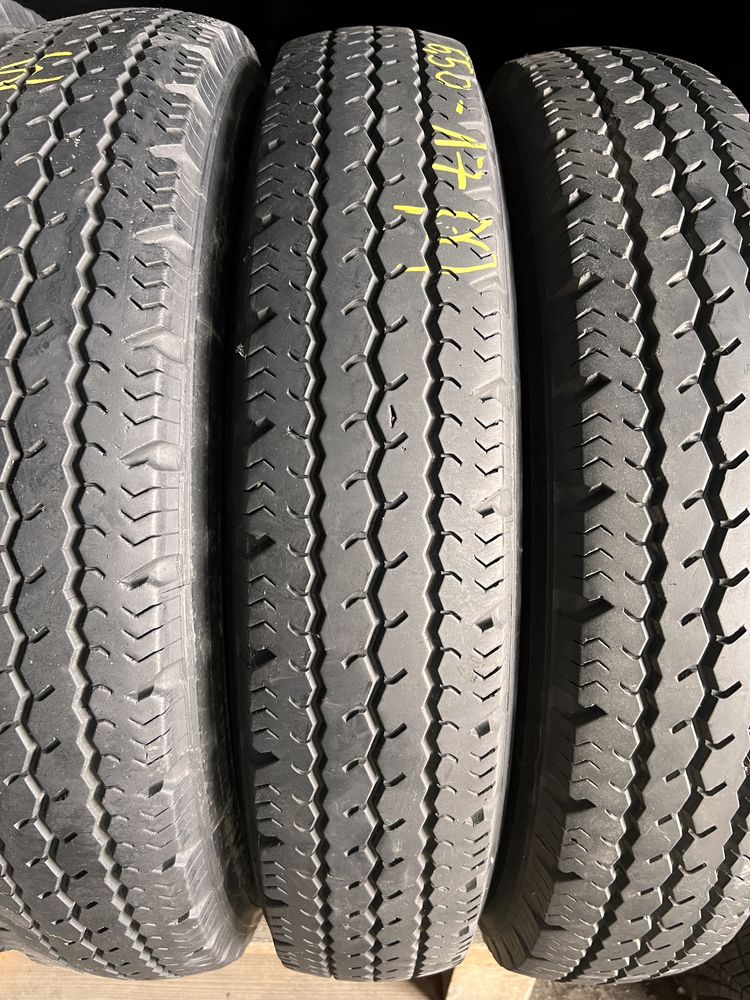 4 anvelope remorca / agricole 6.50-17 , Michelin , 5-6 mm