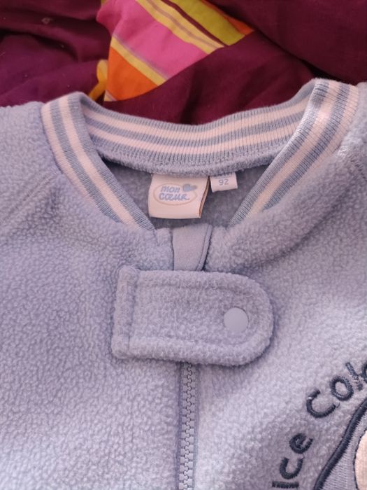 Geacă, combinezon, căciulă 1-2 ani,noi + geacă groasă cadou (de joacă)