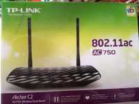 Router Wireless TP-LINK Archer C2, Dual Band, AC750