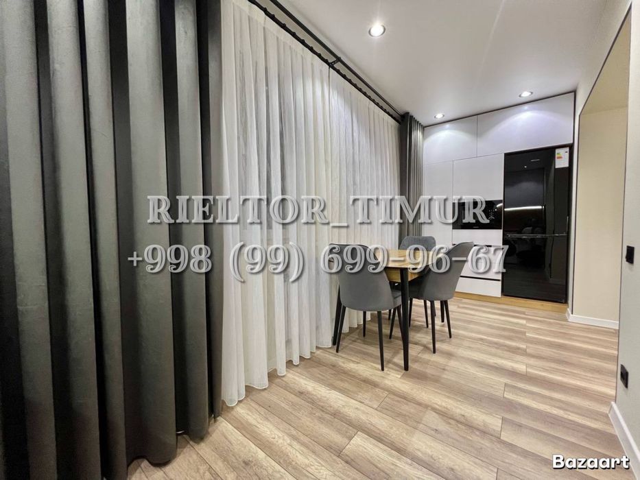 Академ городок 3/3/5 70м2 с ремонтом мебель и техника