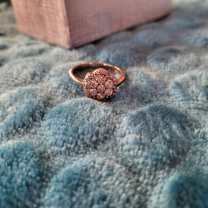 Сребърни пръстен и обеци