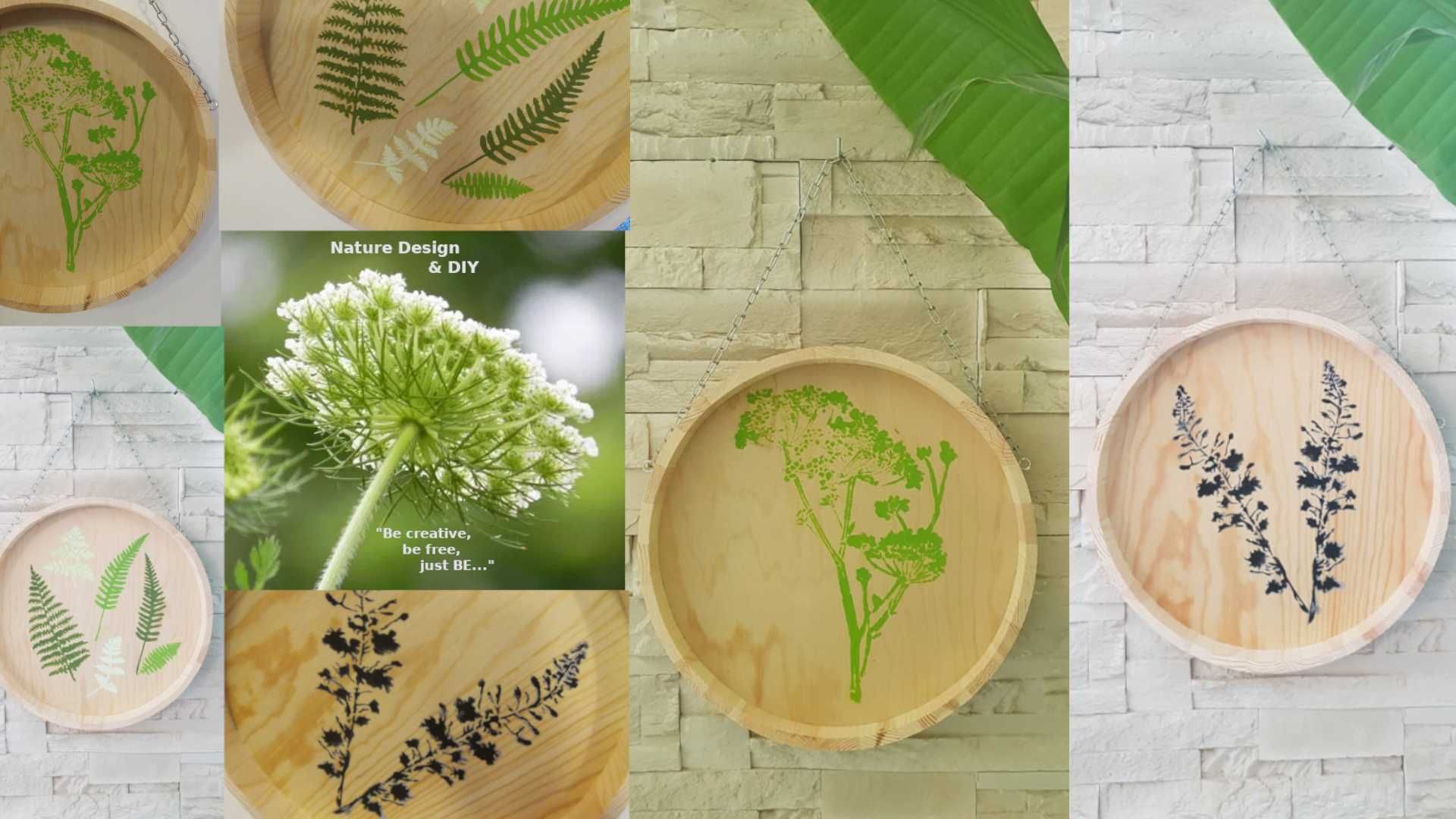 Colectia "Decoratiuni de perete Botanical" / 3 modele