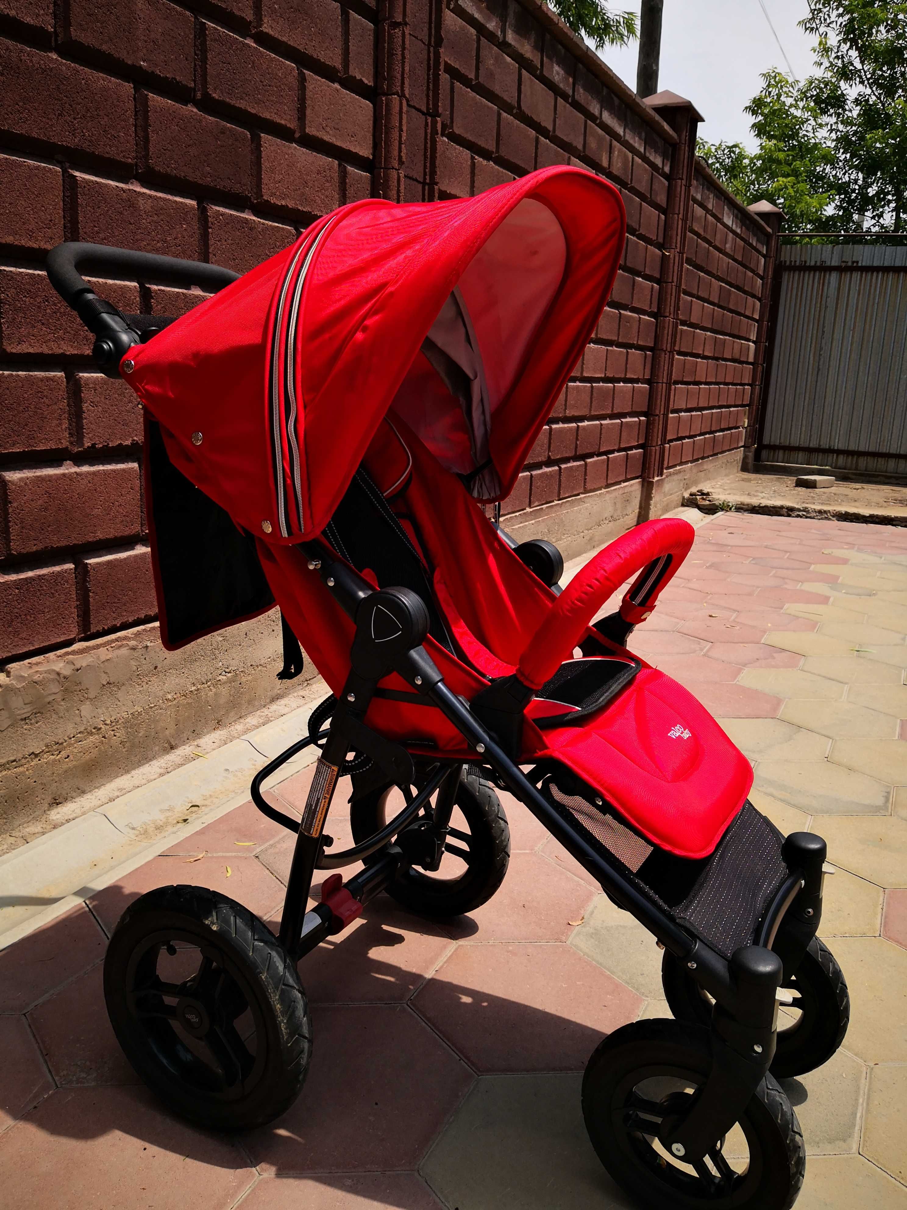 Прогулочная коляска Valco baby Quad Х Carmine red