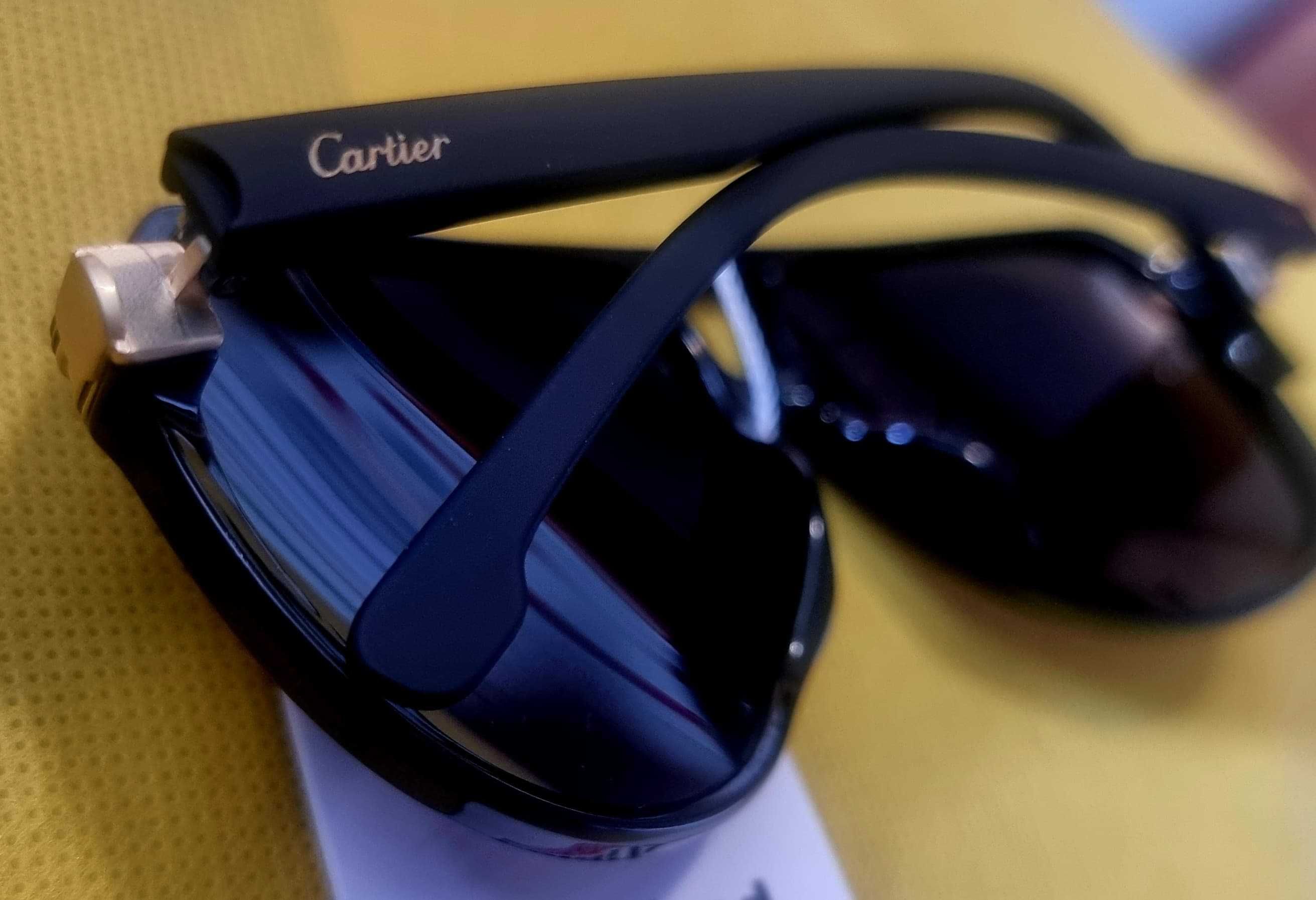 Ochelari de soare Cartier Black lens Polarized