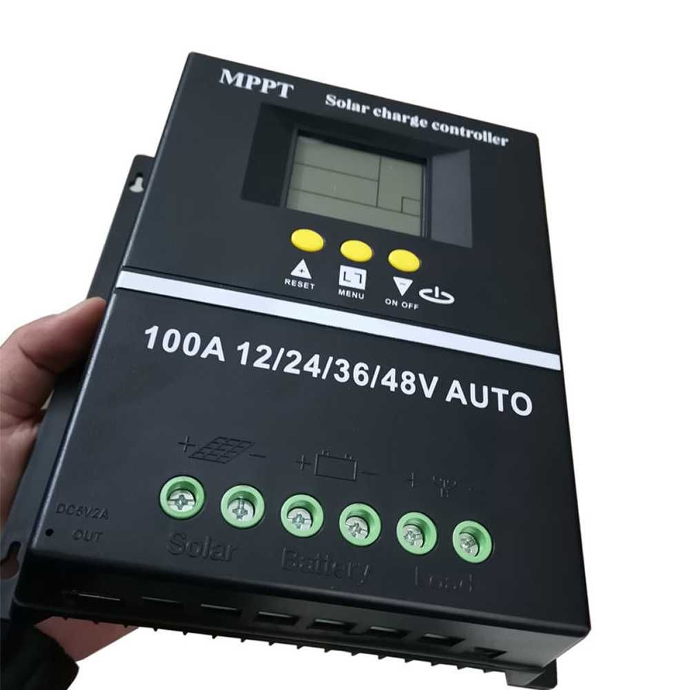 Mppt solar AUTO  controler de încărcare  100 ah Cabane,Rulote,LifePo4