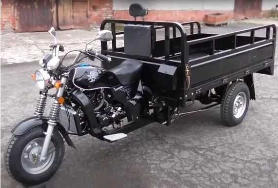 Трициклы муравей грузовой электрический бензиновый самосвал купить