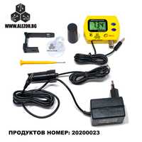 pH метър настолен, 0-14 рН, 0 до 55° C,с адаптер или батерии 20200023