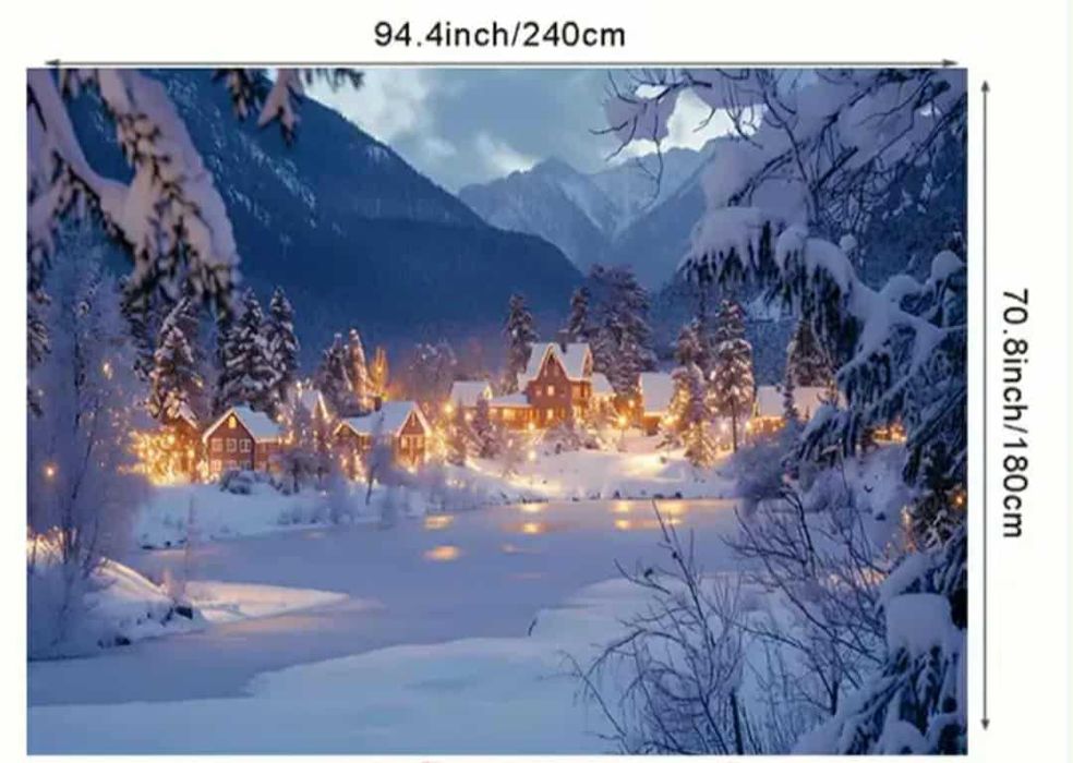 Високо качествен коледен фон подходящ за фотосесия. Различни видове.