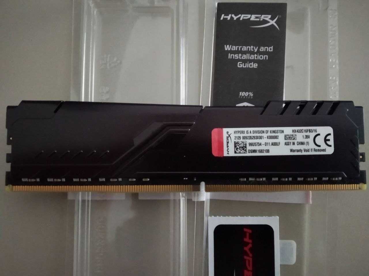 HyperX 16GB - DDR4-3200 CL16 288-Pin DIMM (HX432C16FB3/16)