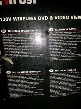 Сателитно устройство - Wireless DVD & Video Viewer