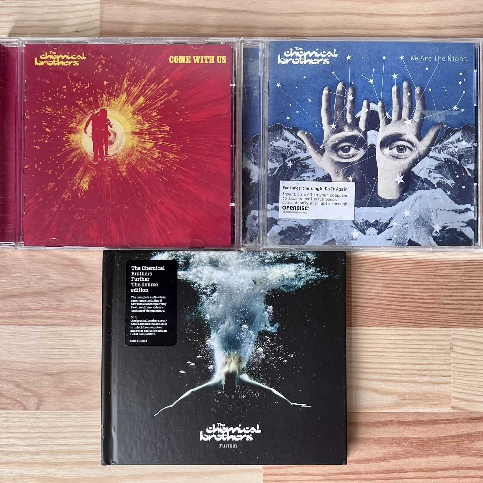 The Chemical Brothers - 7 CD Studio Albums, 2 Singles, 1 DJ Mix + DVD