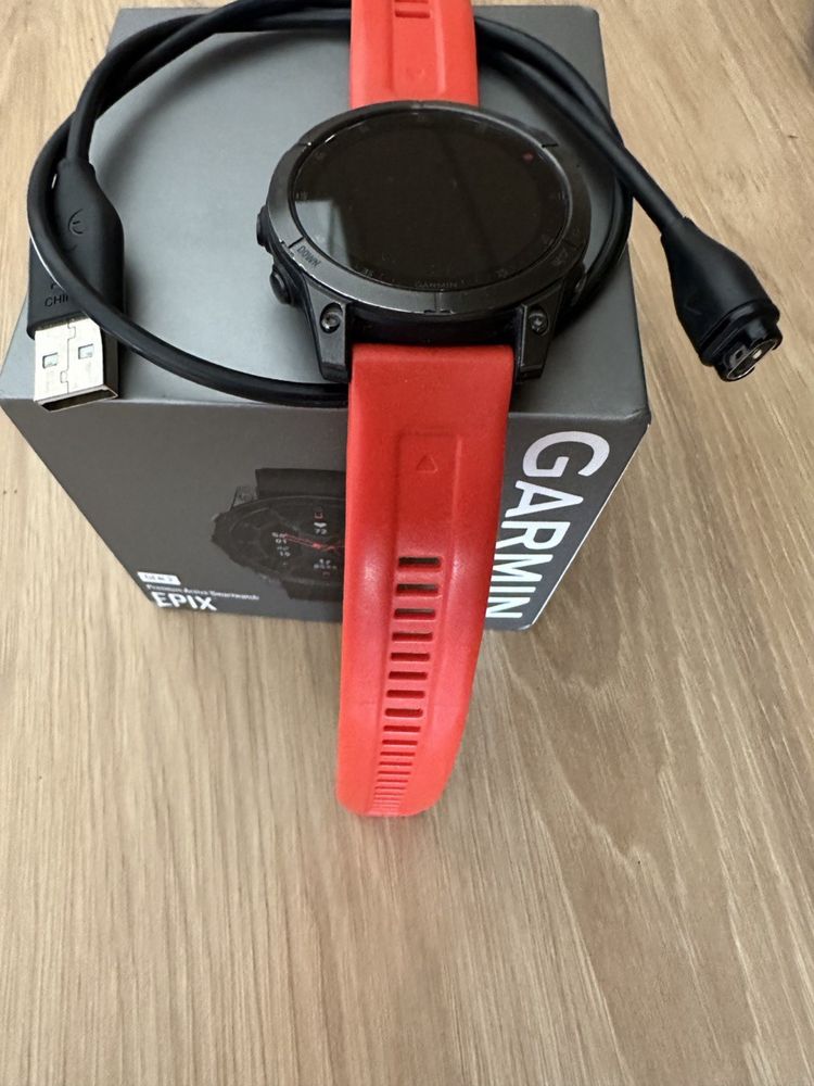 Смарт часовник Garmin Epix Gen 2 Sapphire Black