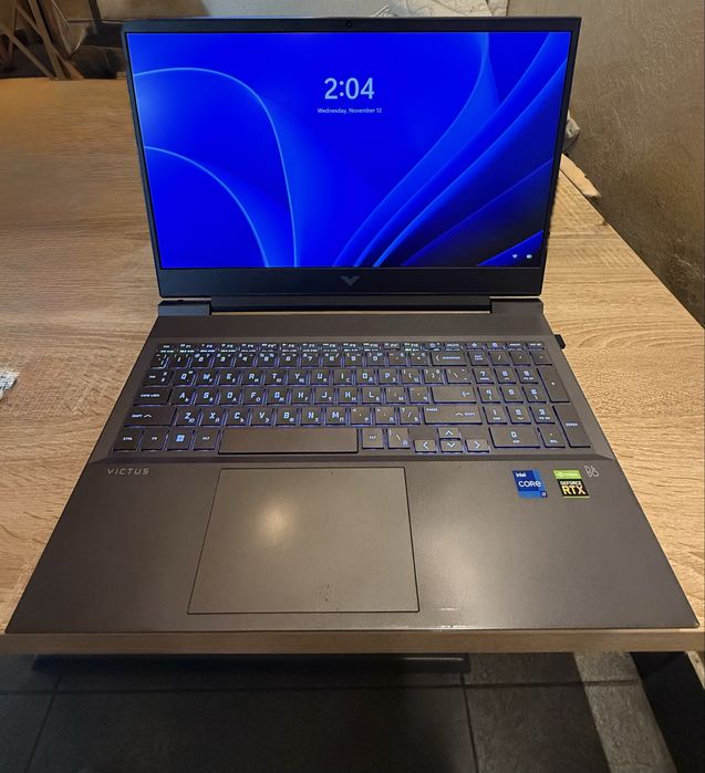 Лаптоп HP Victus 16 i7-11800h 3050TI