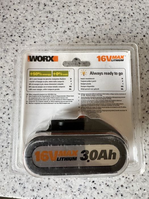 Acumulator Worx 16V 3Ah NOU