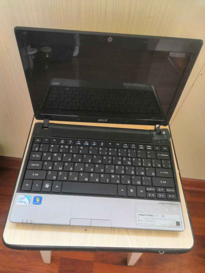 Нетбук acer one 753 ms-2296 2 ядра.