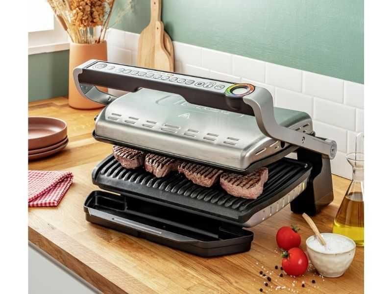 Електрическа Скара с 9 Програми за Готвене Tefal OptiGrill XL GC722D16