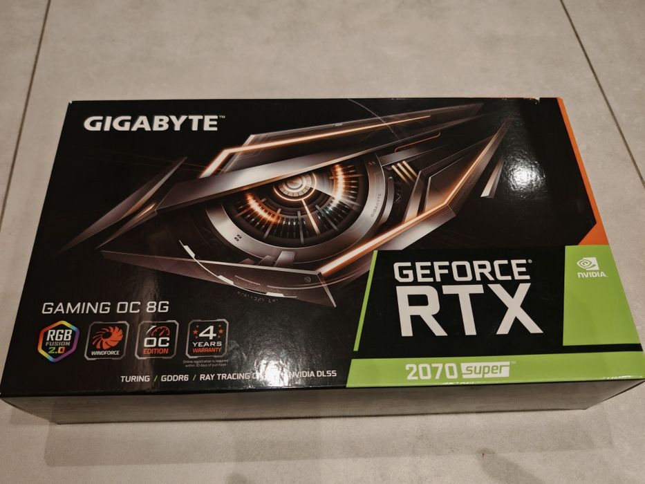 Видео карта GIGABYTE RTX 2070 super