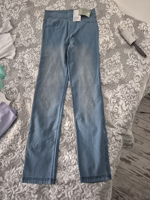 Jeans blugi pantaloni fete noi etichetă masura 158 H&M