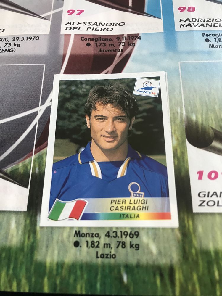 Panini France 98 албум със стикери