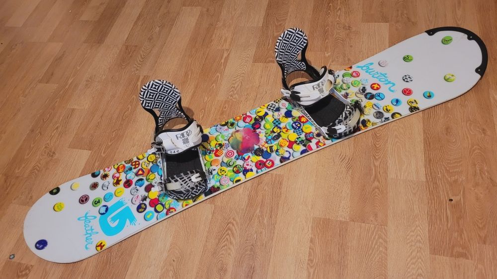 Placa snowboard Burton 153 cu legături RIDE și boots 42 RIDE dublu BOA