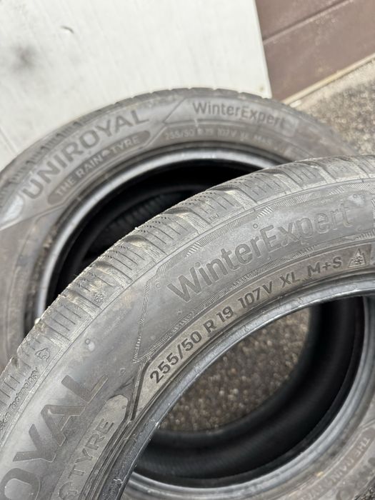 4 anvelope iarnă Uniroyal 255/50 R19 - Dot 2022