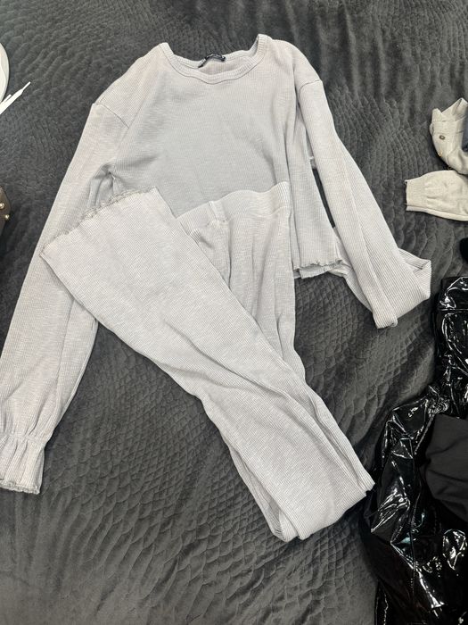 Комплекст Zara - сет в сиво