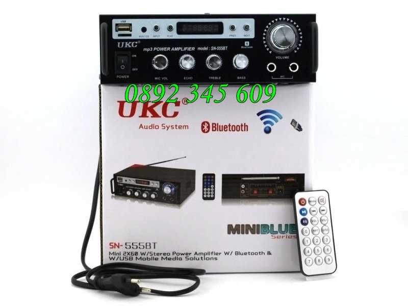Домашен усилвател SONY SN-555BT 2х250W / Аудио усилвател за Караоке