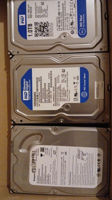Hard disk 1.0TB/500GB/160GB за компютър