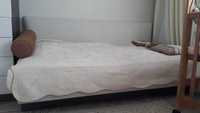 Кровать-тахта детская со спинкой, длина: 180 см.