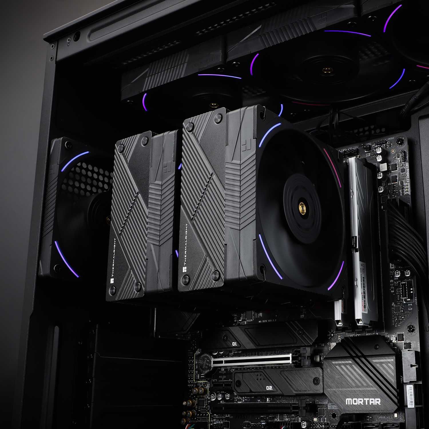 Cooler CPU Thermalright Phantom Spirit EVO 120 SE ARGB 7 Heat Pipes