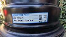 Jante Tabla Audi A4