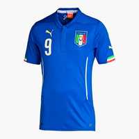 Tricou fotbal PUMA autentic Italia, Mario Balotelli #9, marimea M