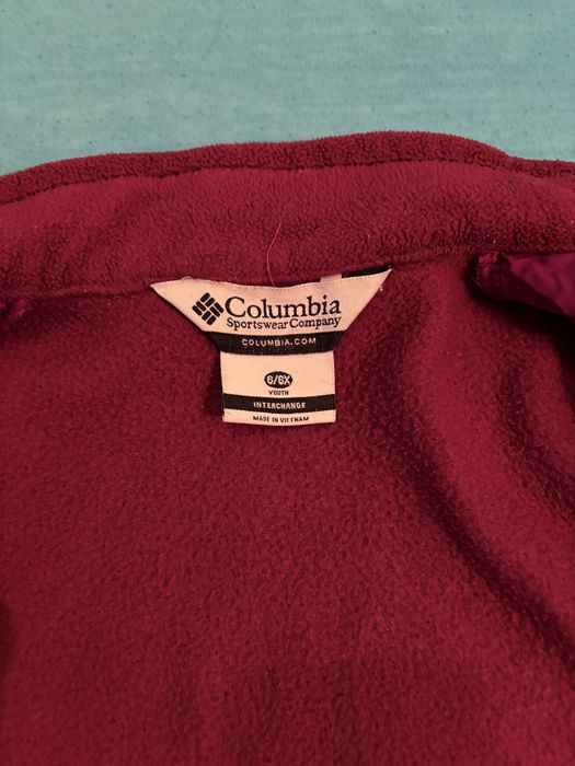 Детска жилетка от полар Columbia, за възраст 6 години