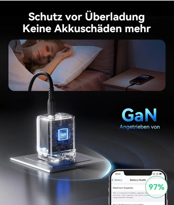 iniu 30w PD зарядно за Google pixel, Samsung, iPhone+подарък