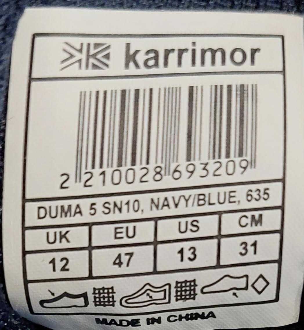 Мъжки маратонки Karrimor Duma 5, No 47