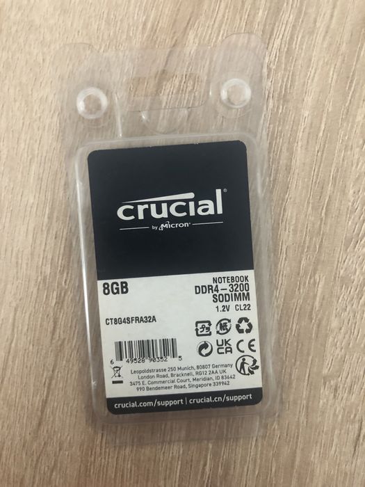 Placuta RAM Notebook