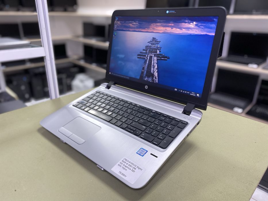 Ноутбук HP ProBook 450 G3 / i3-6100U / 4GB / SSD 256 / Win10 Pro