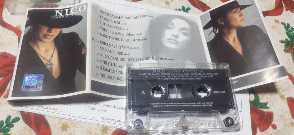 Caseta audio hip hop Nico