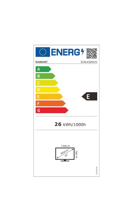 Televizor LED Diamant by Horizon 32HL4300H/C, 80 cm, HD, Clasa E