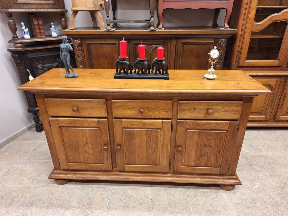 Луксозен комод, скрин, бюфет, шкаф дъб масив