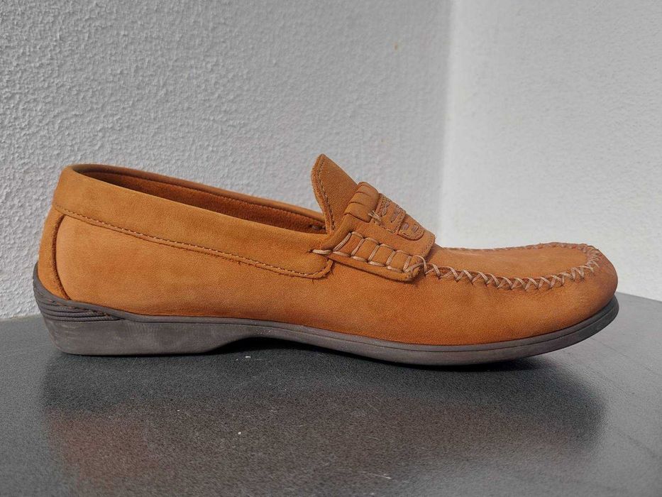 HUSH PUPPIES-Оригинални мокасини Естествена кожа-41 номер
