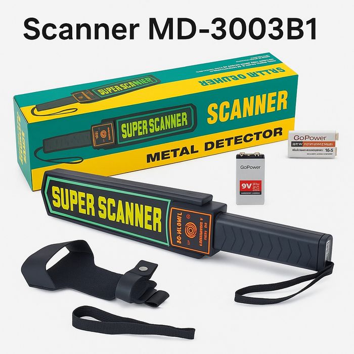 Ручной металлодетектор Super Scanner GP-3003B1