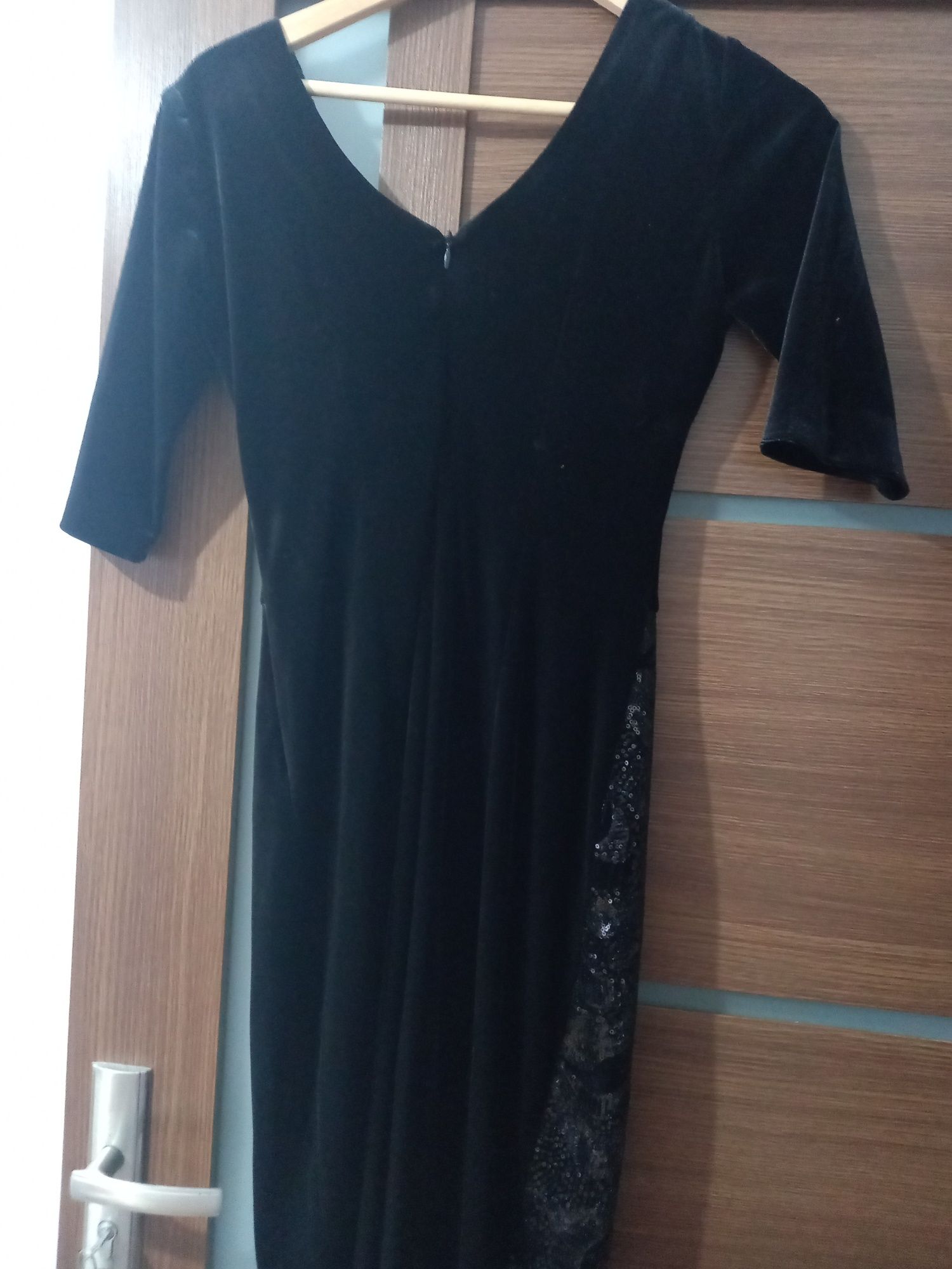 Rochie din catifea Moze, marimea 36