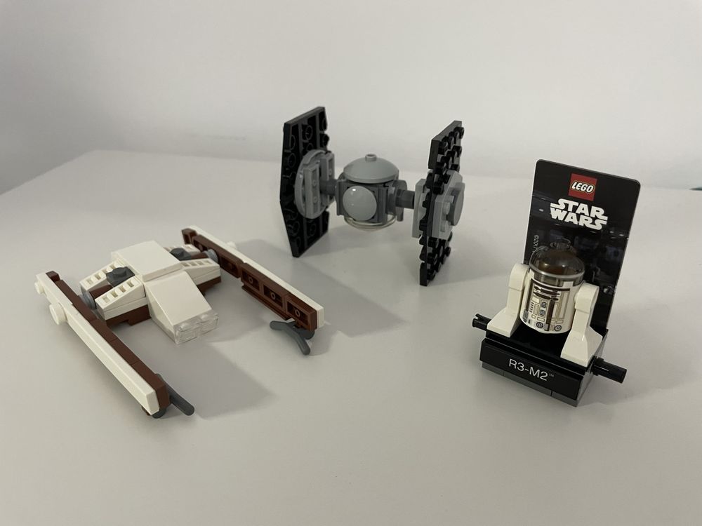 Set x 3 mini Lego Star Wars