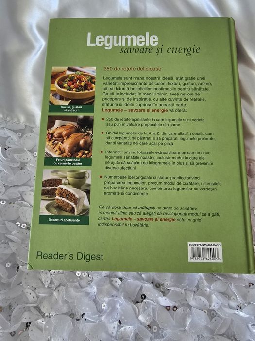 Carte Reader’s Digest – Legumele, savoare și energie (250 rețete)