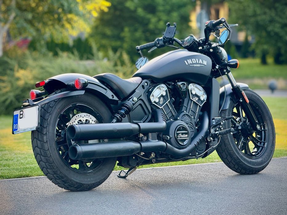 OFERTA Indian Scout Bobber 2023 ABS //1133cmc-4800km-Evacuare Rinehart